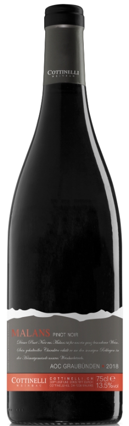 Malans Pinot Noir 2.016 AOC GR, Cottinelli