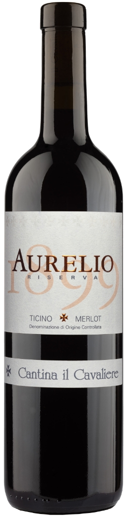 AURELIO Merlot Ticino DOC 2.020 Riserva, Cantina il Cavaliere