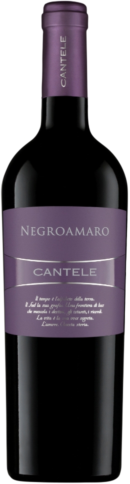 Negroamaro Rosso Salento IGT 2.015 Cantele