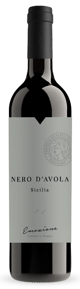 Nero d'Avola DOC Sicilia 2.019 Emozione  Cantina al Poggio