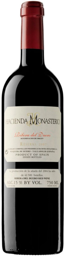 Monasterio Reserva DOCa 2.013 Hacienda Monasterio