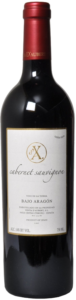 Cabernet Sauvignon 2.016 Venta d'Aubert