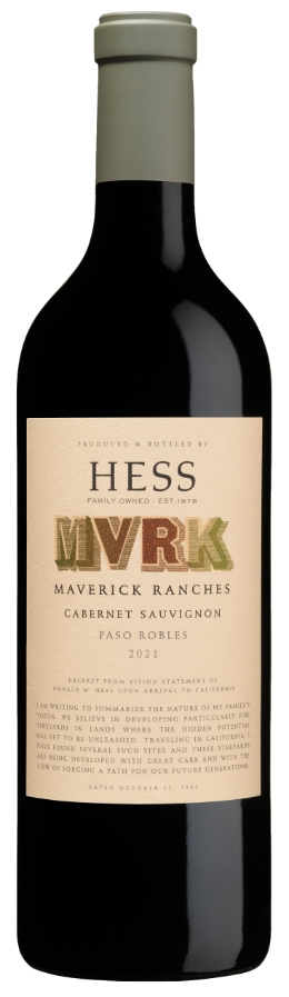 Maverick Ranches Select 2.021 Hess, Napa Valley