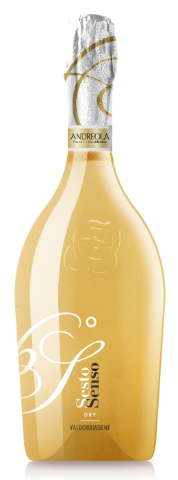 Prosecco SESTO SENSO DOCG Dry 0 Andreola, Col San Martino