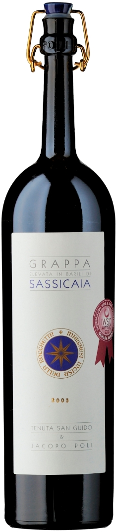 Grappa Barili di Sassicaia 0 Jacopo Poli