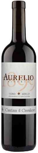 AURELIO Merlot Ticino DOC 2.021 Riserva, Cantina il Cavaliere