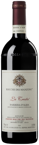 Barbera d'Alba DOC La Cresta 2.020 Podere Rocche dei Manzoni